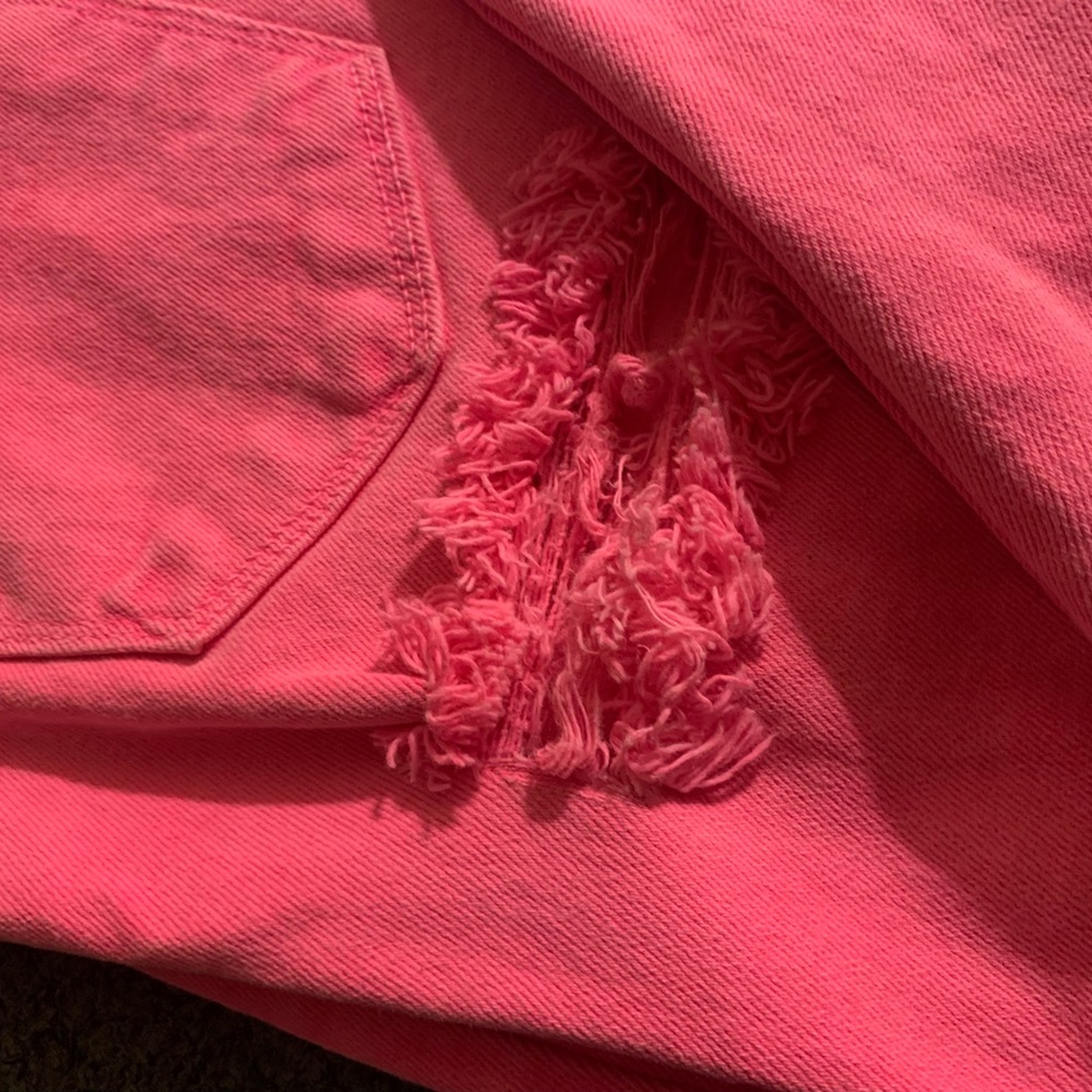 Pink Ripped Jeans - Picture 5 of 7